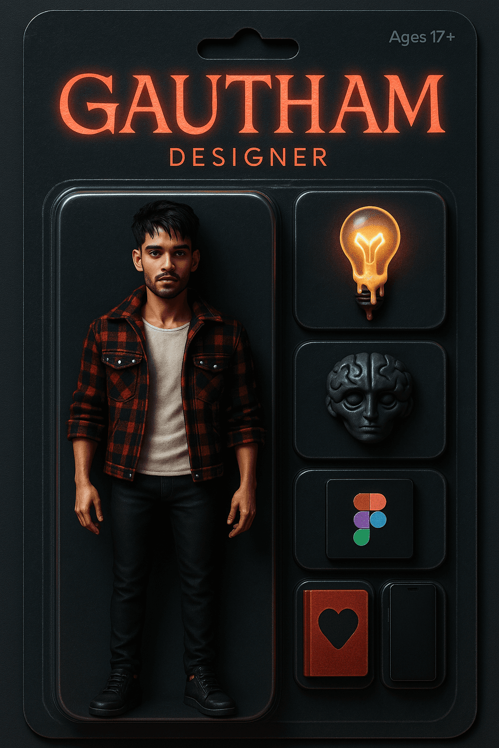 Action-figure toy packaging concept